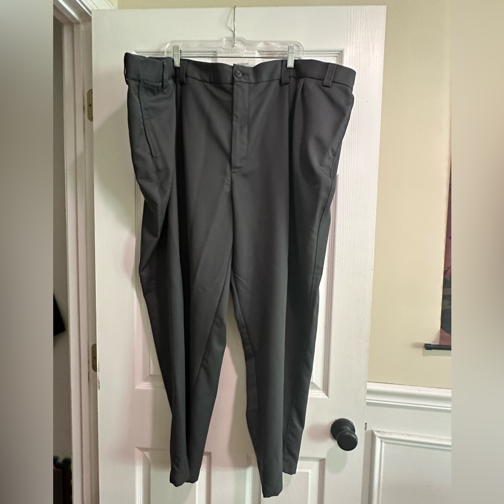 56W/30L Oak Hill Gray Dress Pants